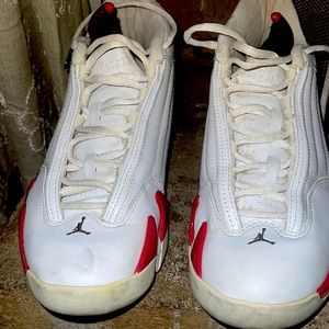 Jordan 14 “Candy Cane” sz 8 M.
